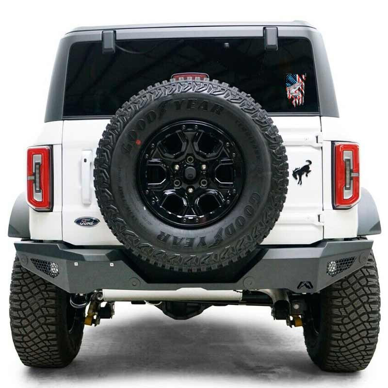 Rainbow Trout Fishing Distressed American Flag Decal