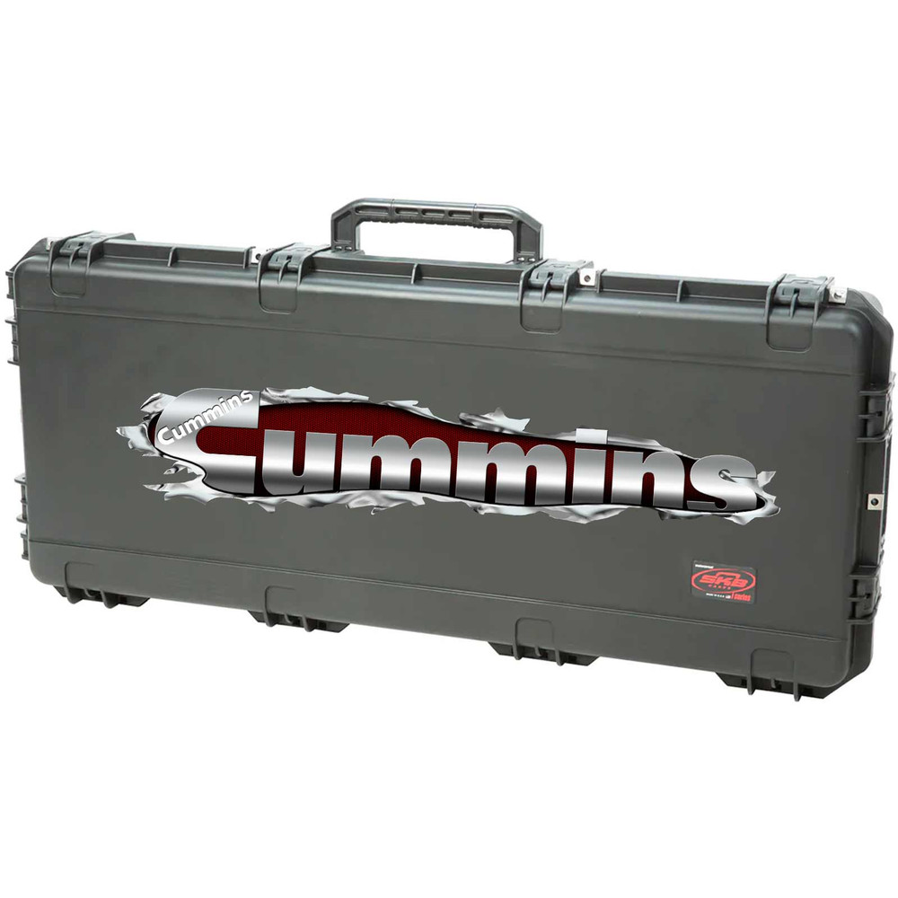 Cummins Ripped Metal Vinyl Decal Set