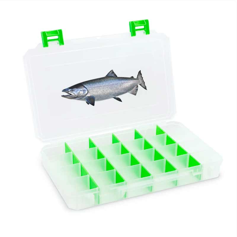 King Salmon Fish Sticker Swimming Decal