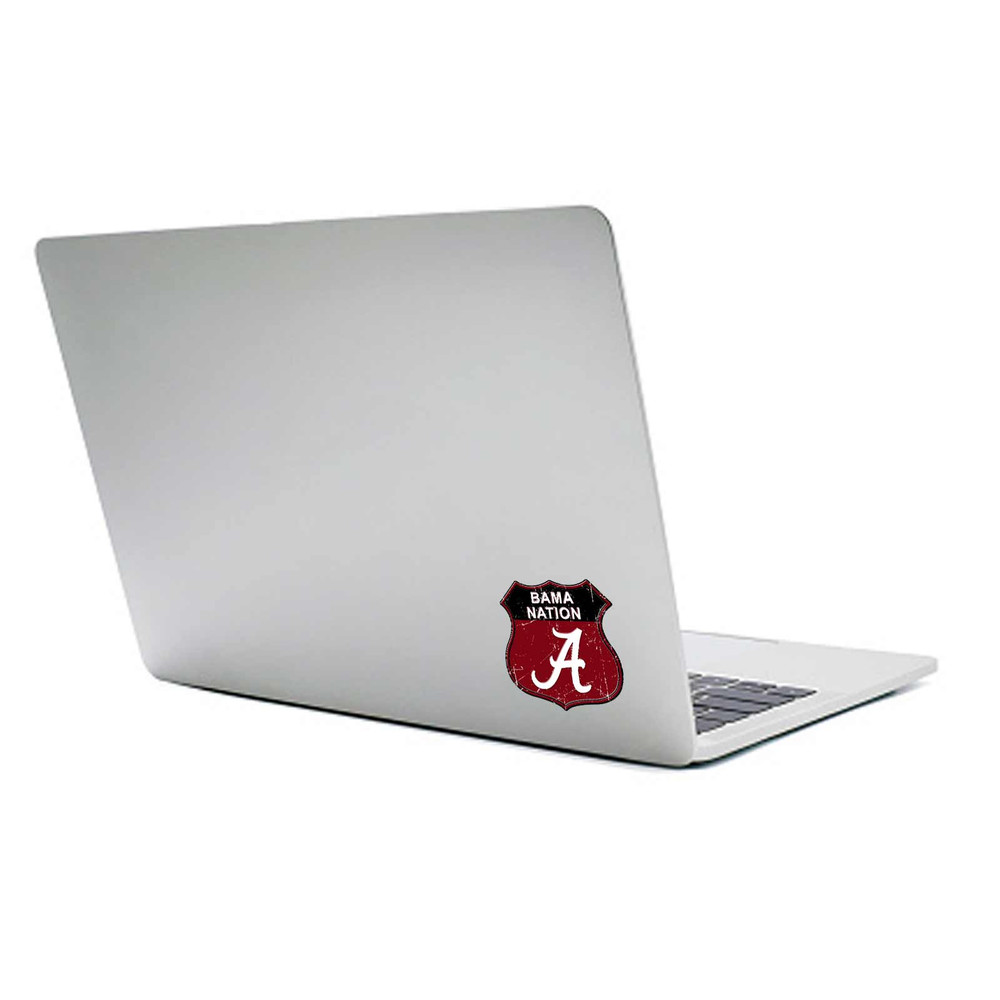 Alabama Bama Nation Sign Decal
