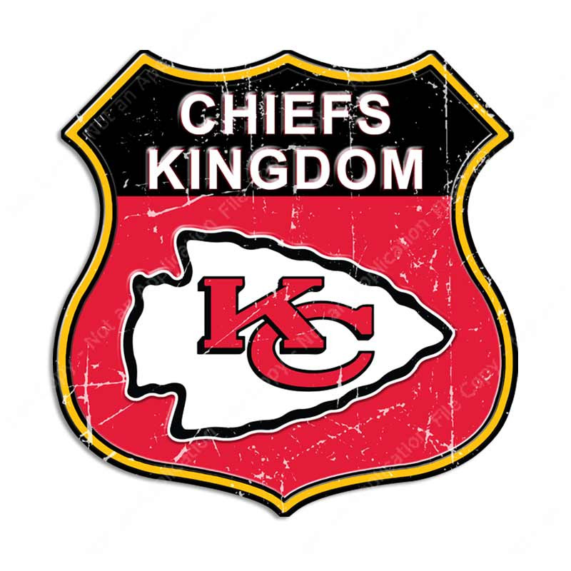 Chiefs Kingdom Sign Decal