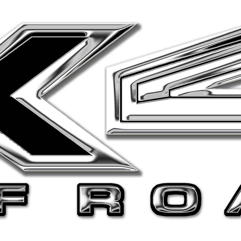 FX4 Black Chrome Printed Vinyl Truck Decal Set