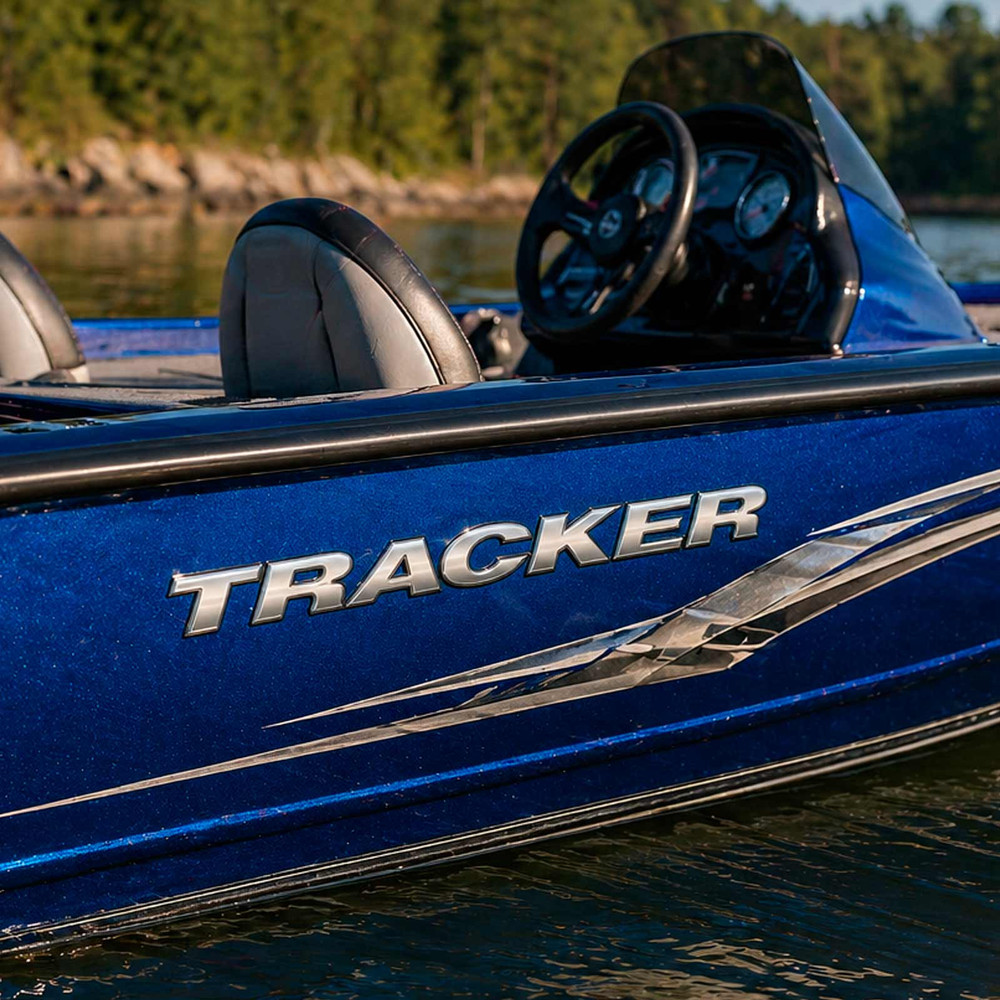Tracker Boat Fishing Logo Marine Decal Set
