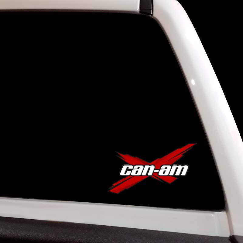 Can Am Blasted X Logo ATV SXS Decal