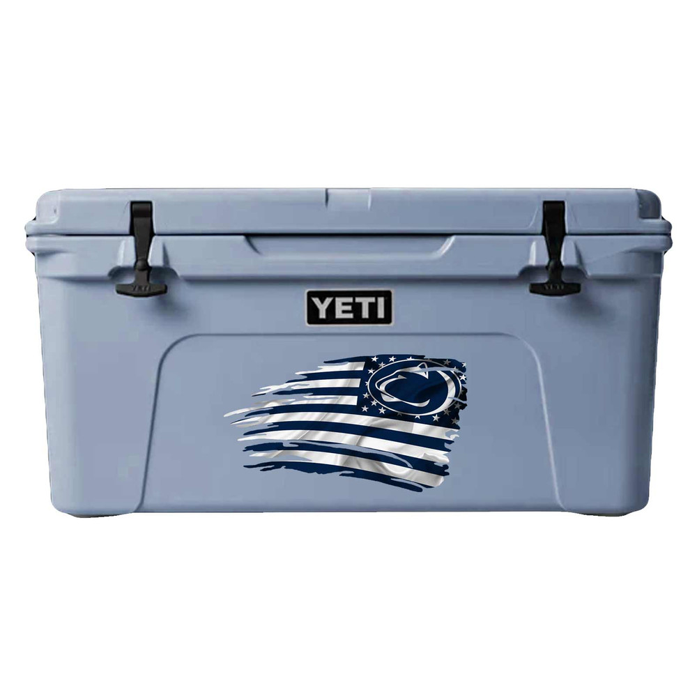 Penn State Nittany Lions Tattered Flag Decal Set