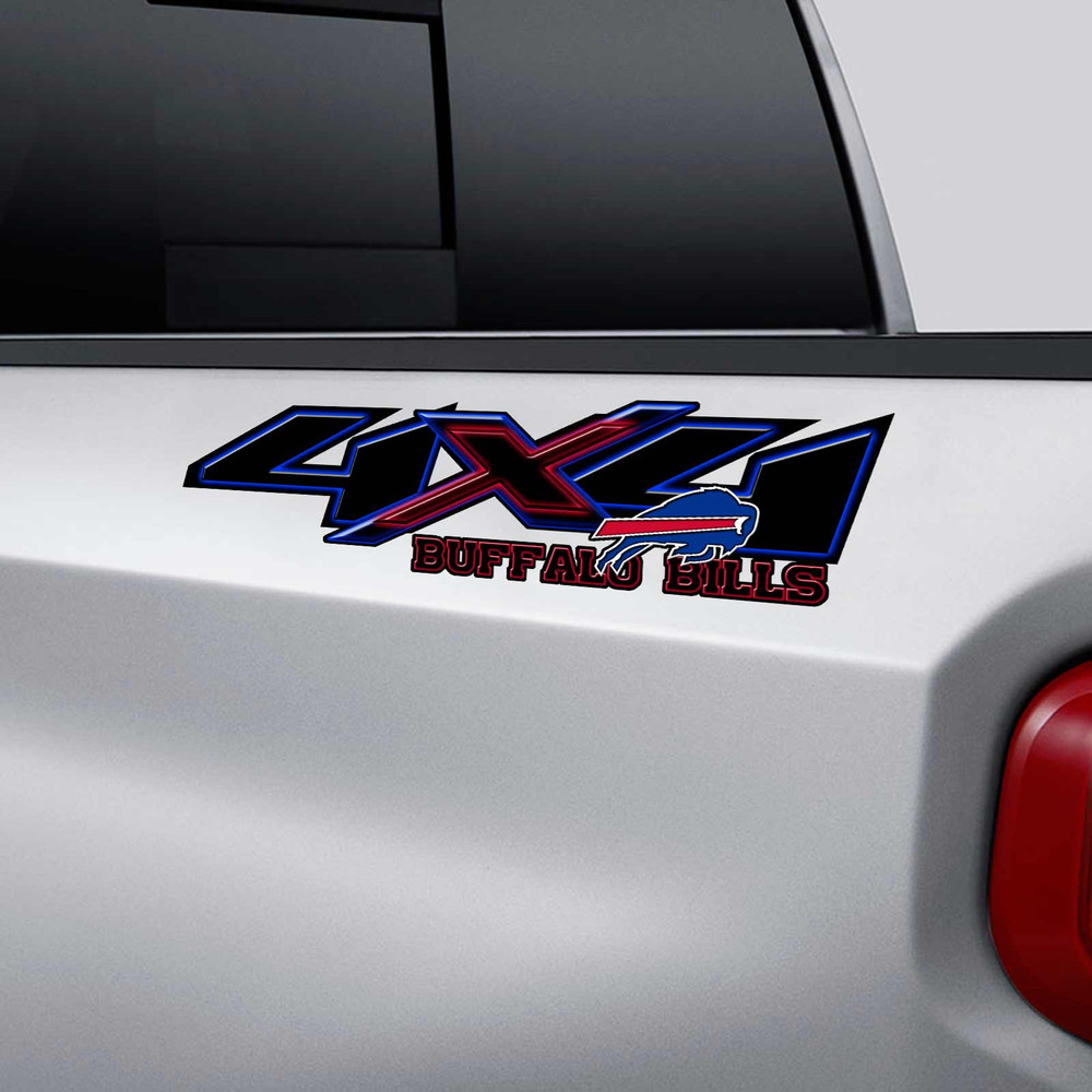 Buffalo Bills 4x4 Silverado Truck Decal Set