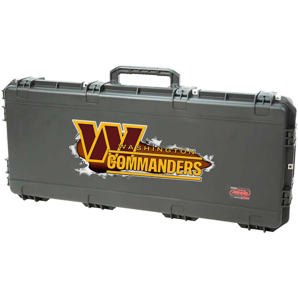 Washington Commanders Ripped Metal Vinyl Sticker