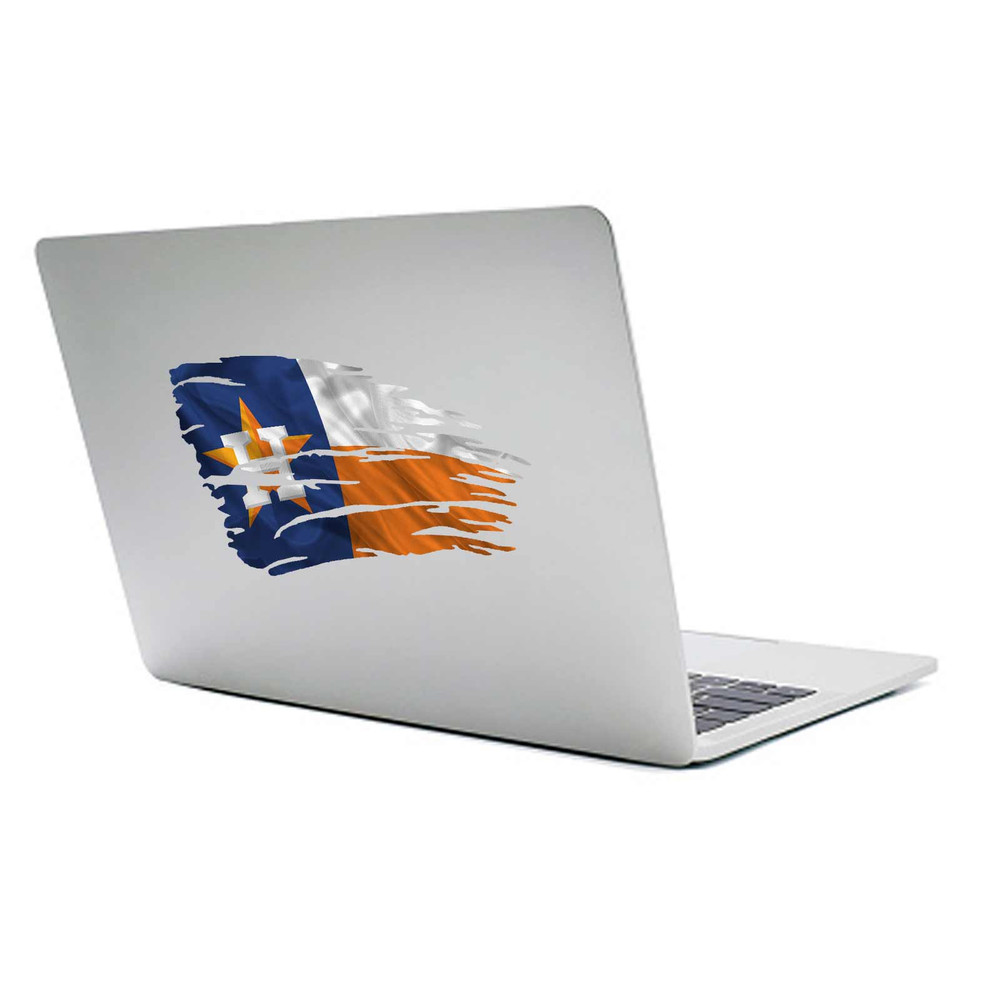 Houston Astros Baseball Distressed Flag Decal Set