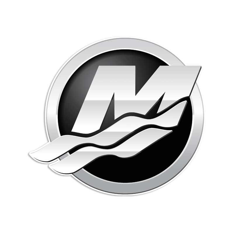 Mercury Outboard Logo Emblem Decal