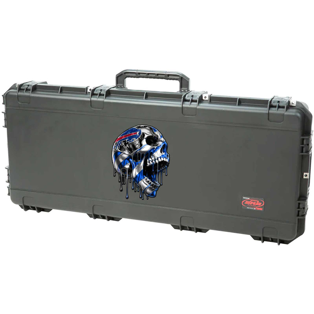 Buffalo Bills Drip Skull Decal