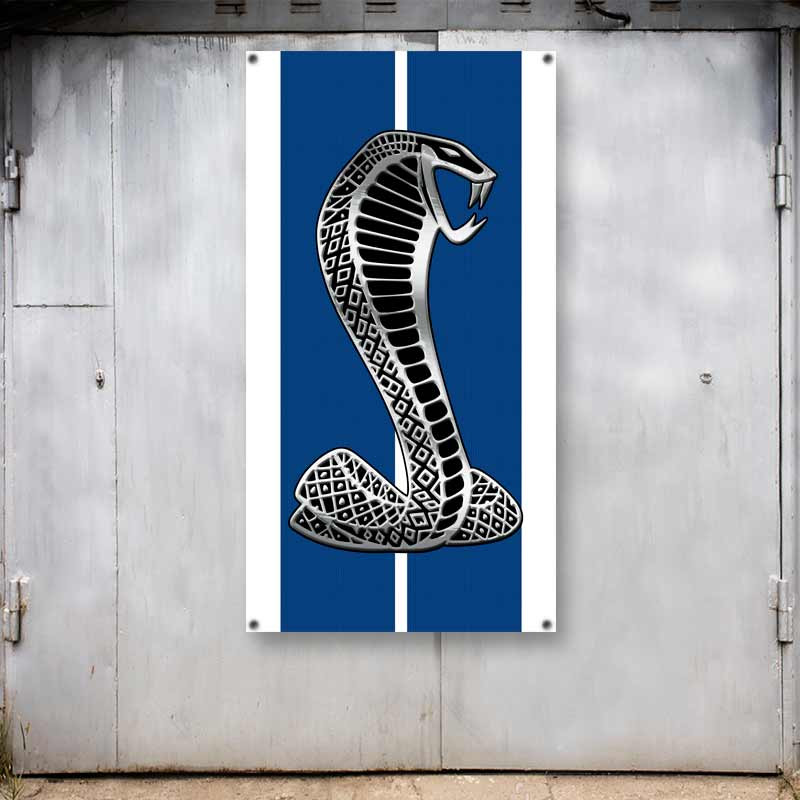 Shelby Snake Stripe Display Banner