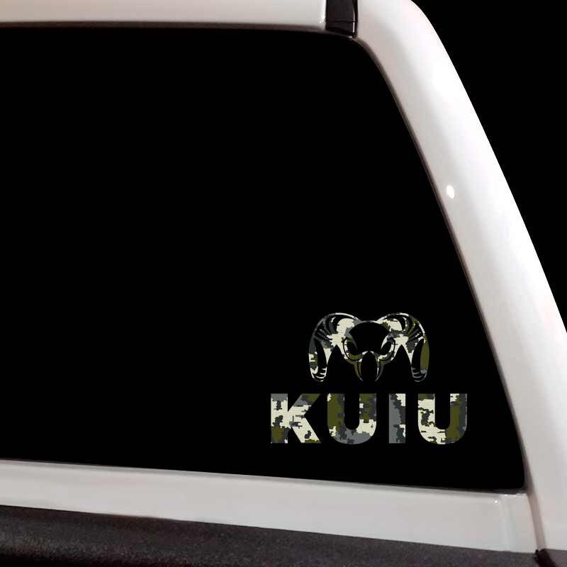 Kuiu Verde Camouflage Logo Decal