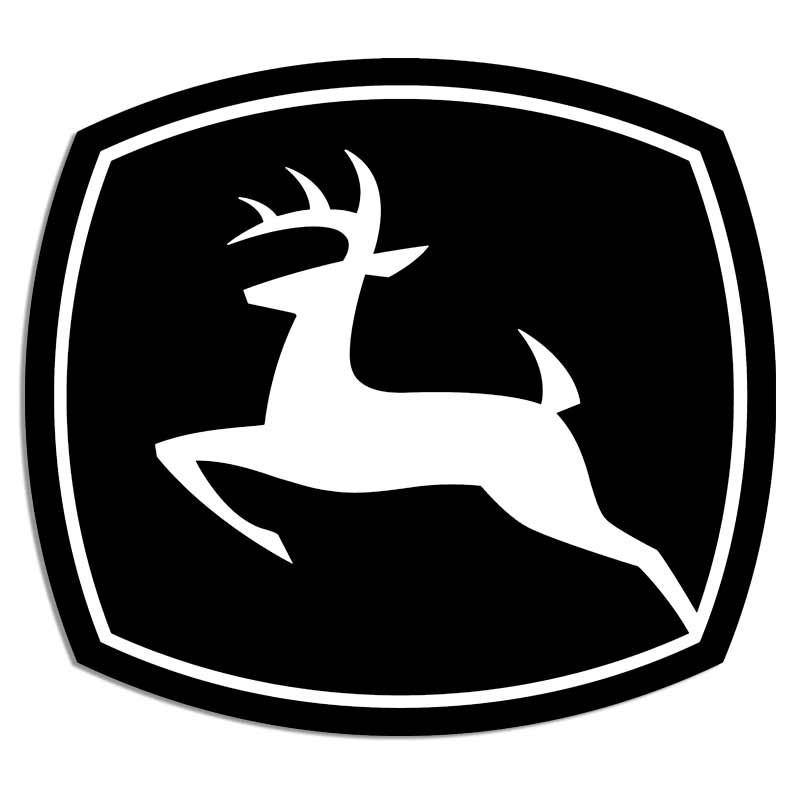 John Deere Equipment Shield Heavy Machinery Decal