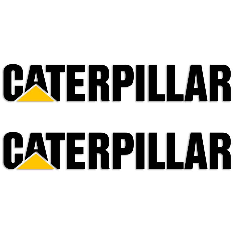 Caterpillar Heavy Equipment Decal Set