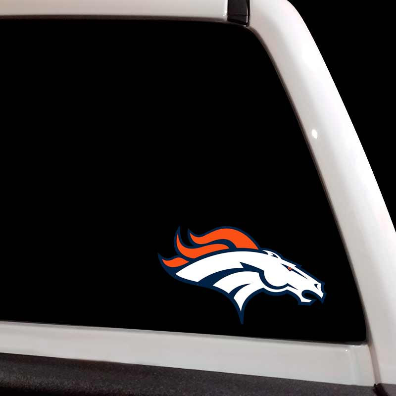 Denver Broncos Football Horse Decal