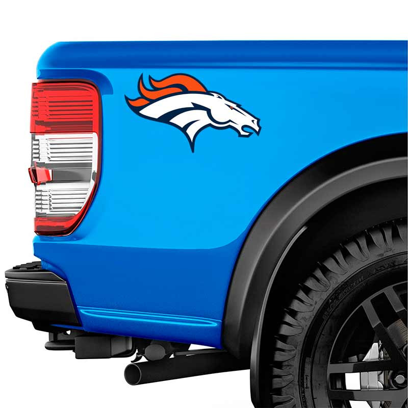 Denver Broncos Football Horse Decal