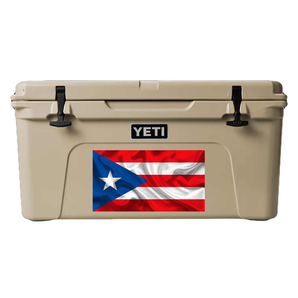 Puerto Rico Flag Island Decal