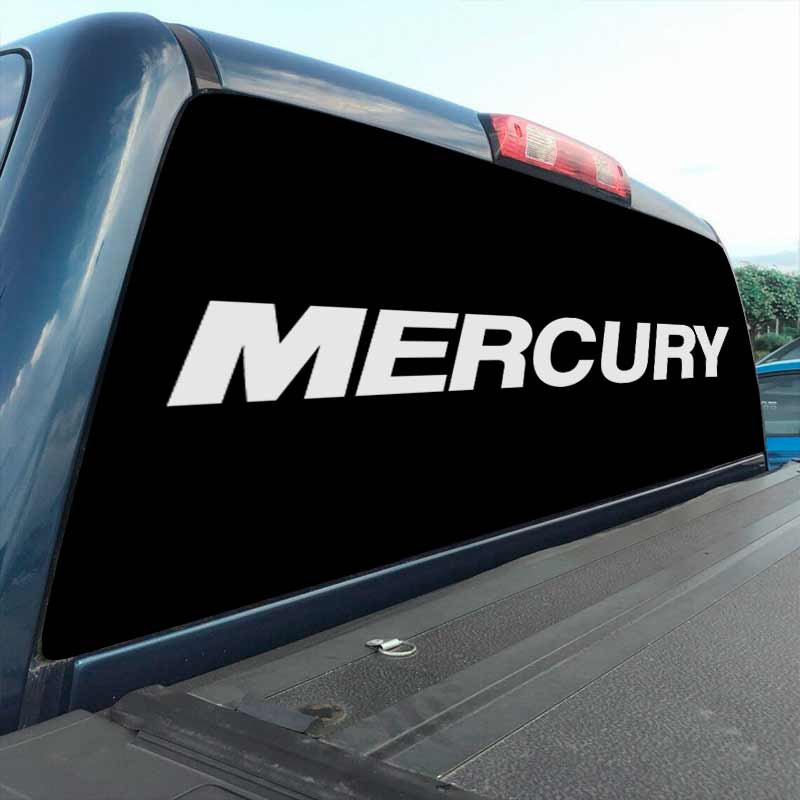 Mercury Outboards Script Decal Set