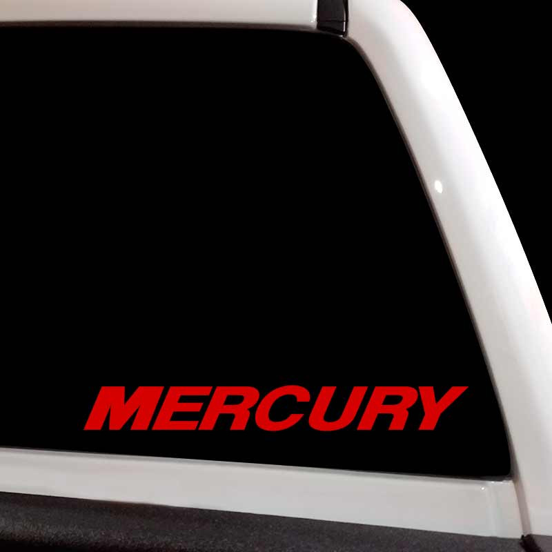 Mercury Outboards Script Decal Set