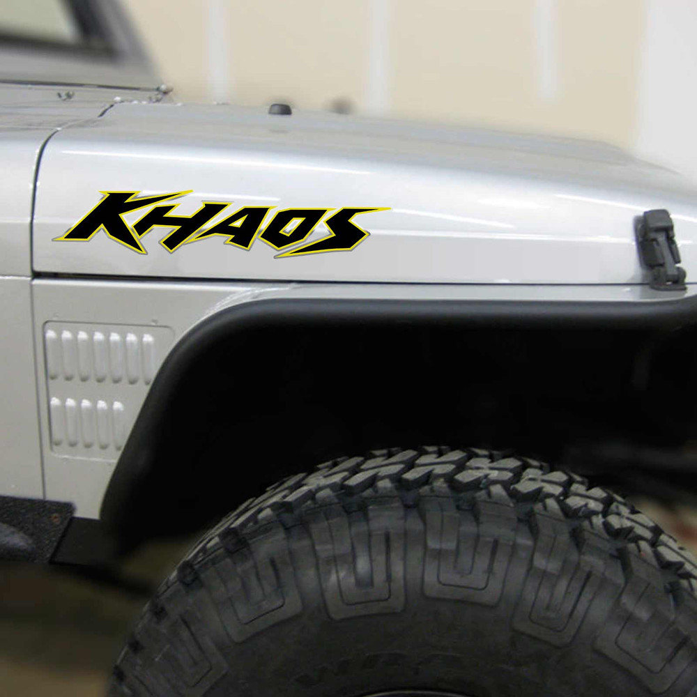 Polaris RMK KHAOS Sled Decal Set