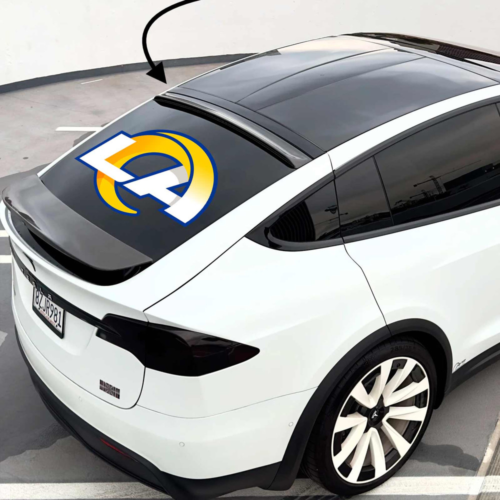 Los Angeles Rams Football Decal