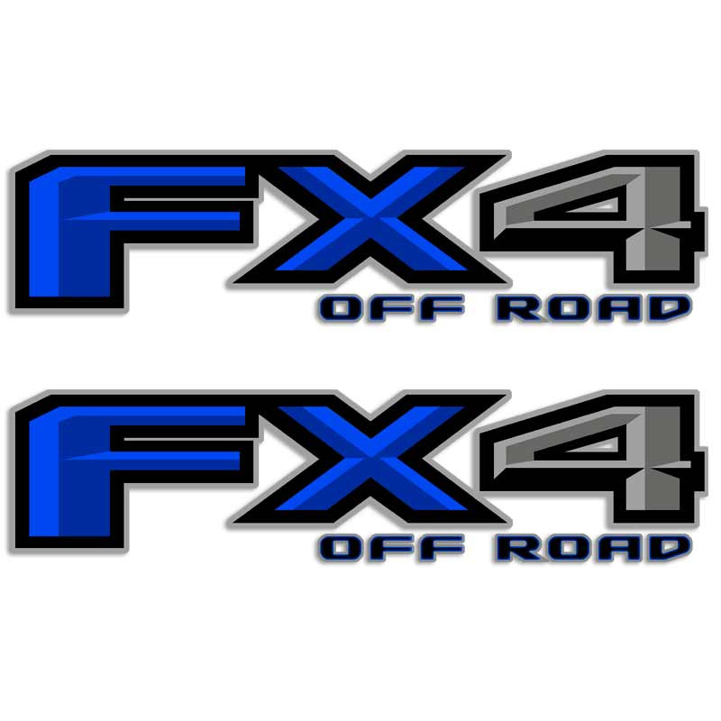 Ford FX4 Off Road Decal Set