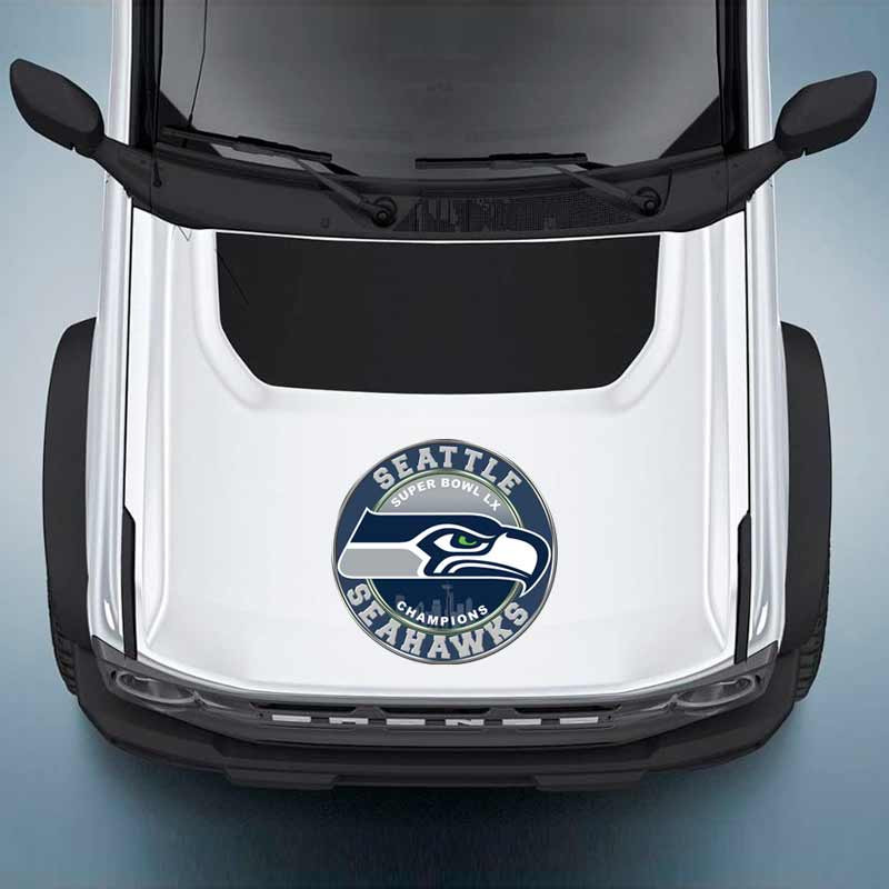 Seattle Seahawks Super Bowl LX Decal