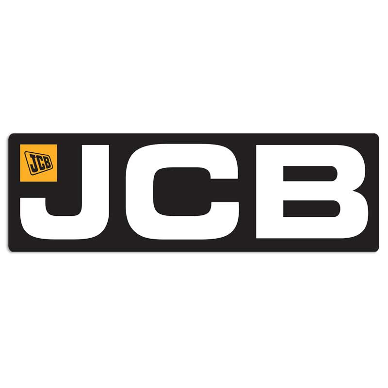 JCB Heavy Machine Construction Decal