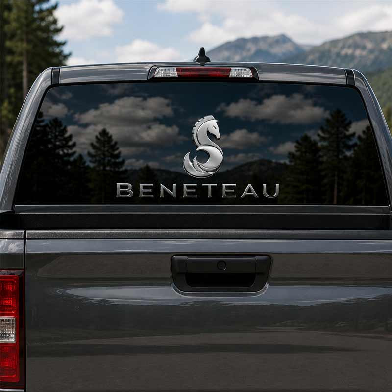 Beneteau Boats Seahorse Watercraft Yacht Decal
