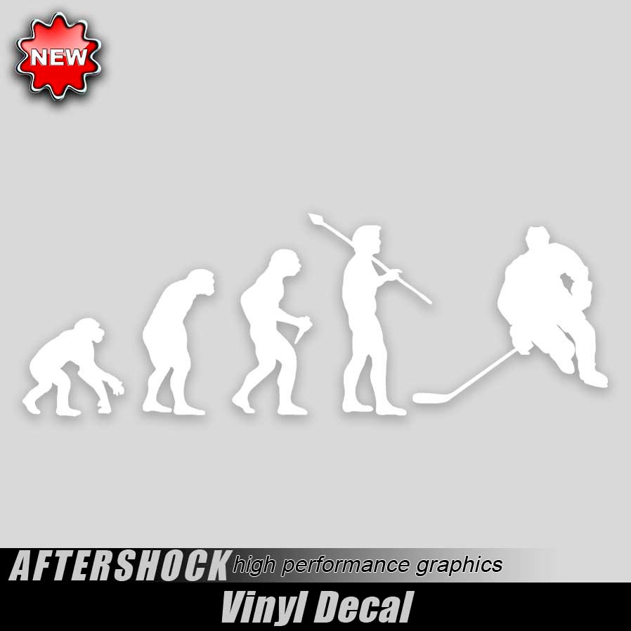 Hockey Evolution Sticker