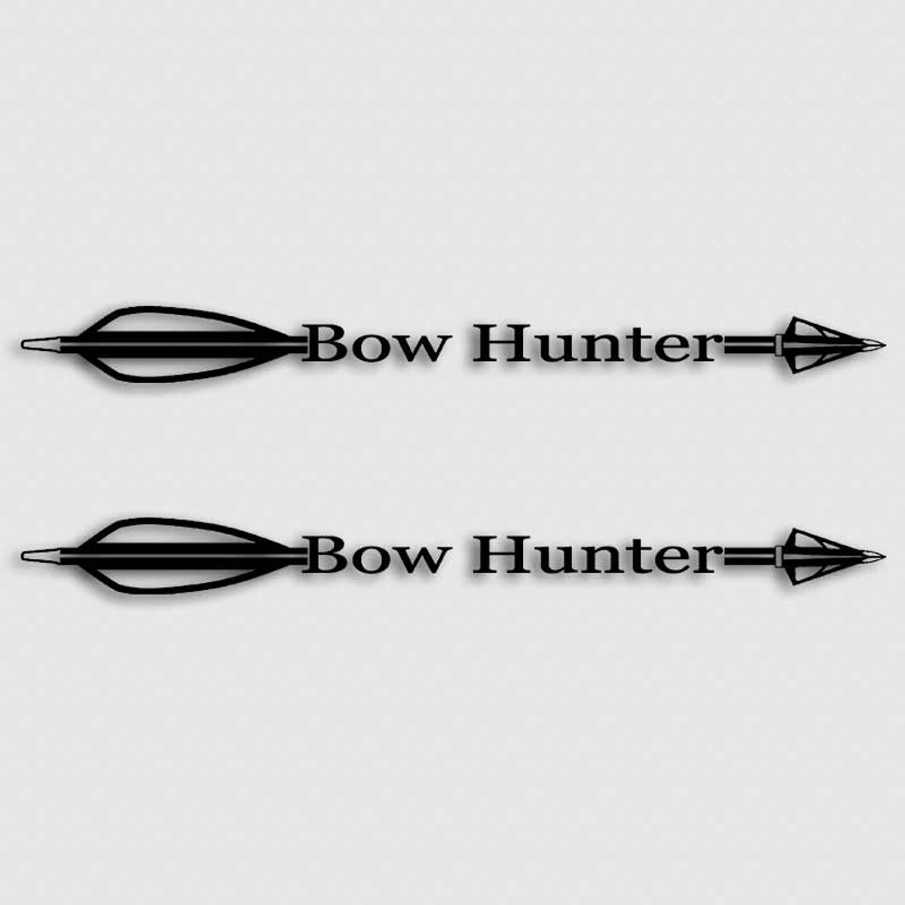Bow Hunting Arrow Decal Set