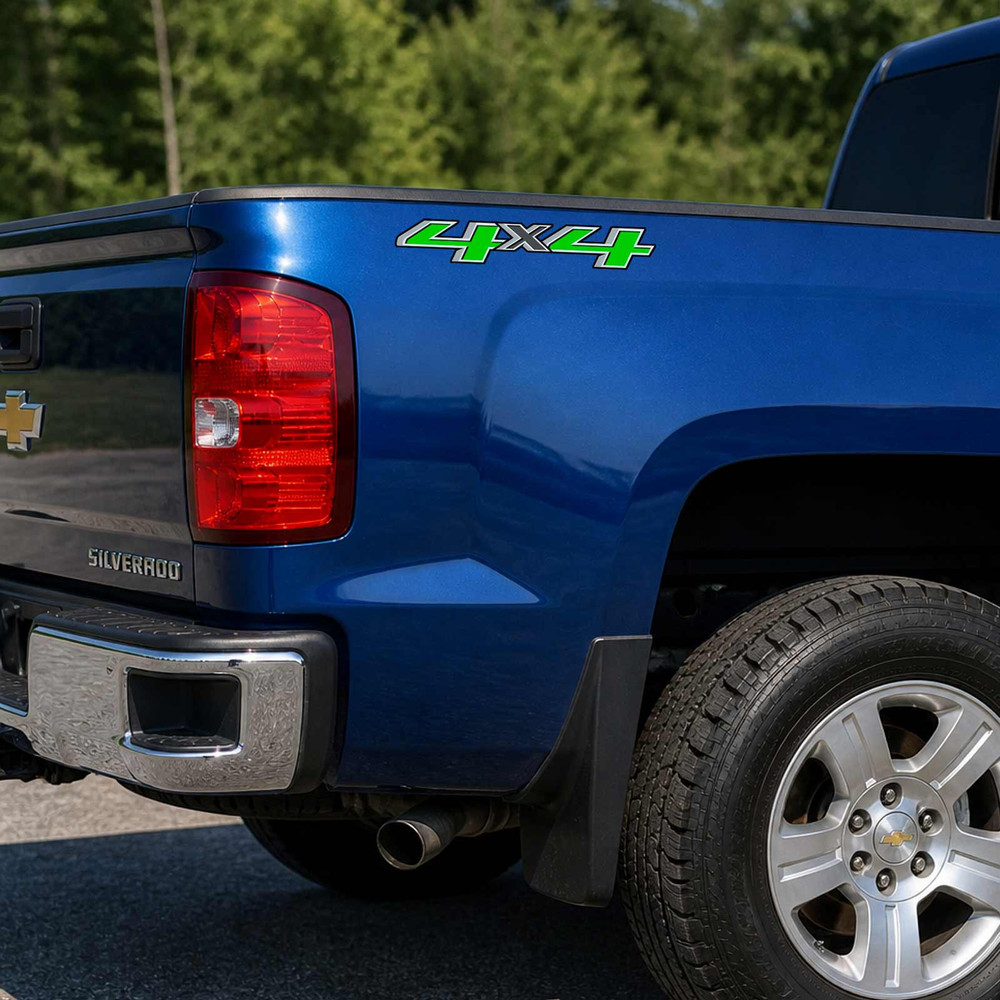 2014-2018 Chevy Silverado 4x4 Truck Decal Set