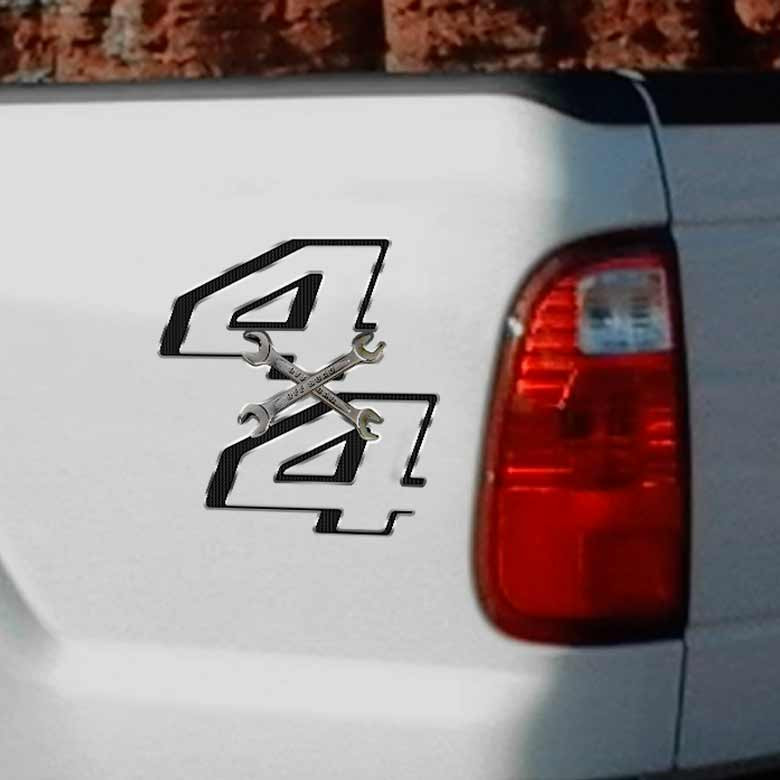 F-250 F-350 Mechanic Ford Truck Decals