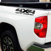 Carbon Fiber 4x4 Toyota Tundra Truck Decals