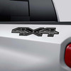 Silverado 4x4 Black Ice Carbon Fiber Truck Decal Set