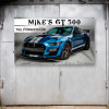 Shelby GT 500 Custom Name Mustang Car Display Banner Shelby GT 500 Custom Name Mustang Car Display Banner