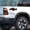 Black Widow Spider Dodge 4x4 Truck Decal Set