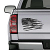 Subdued Molon Labe Tattered American Flag Gun Rights Decal Set