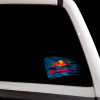 Red Bull Racing Flag Tattered Distressed Decal Set