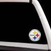Pittsburgh Steelers Grunge Textured Football Decal