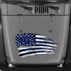 Yankees Baseball Distressed Flag New York Decal Set