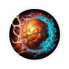 Basketball Universe Atom Fire Ice Streetball Decal