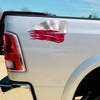 Poland Polish Tattered Flag Decal Set