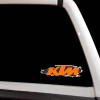 KTM Ripped Metal Motocross Racing Decal Set