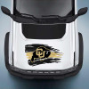 Colorado Buffaloes Boulder Tattered Flag Decal Set