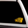 Pittsburgh Steelers Terrible Towel Tattered Flag Decal Set