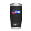 American Israel Support Flag Israeli Vinyl Decal