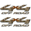 4x4 F-250 Camouflage Truck Decal Set