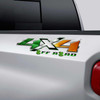 4x4 Irish Silverado Truck Decal Sticker Set