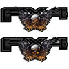 FX4 Weapon Wings Skull Truck Decal Set
